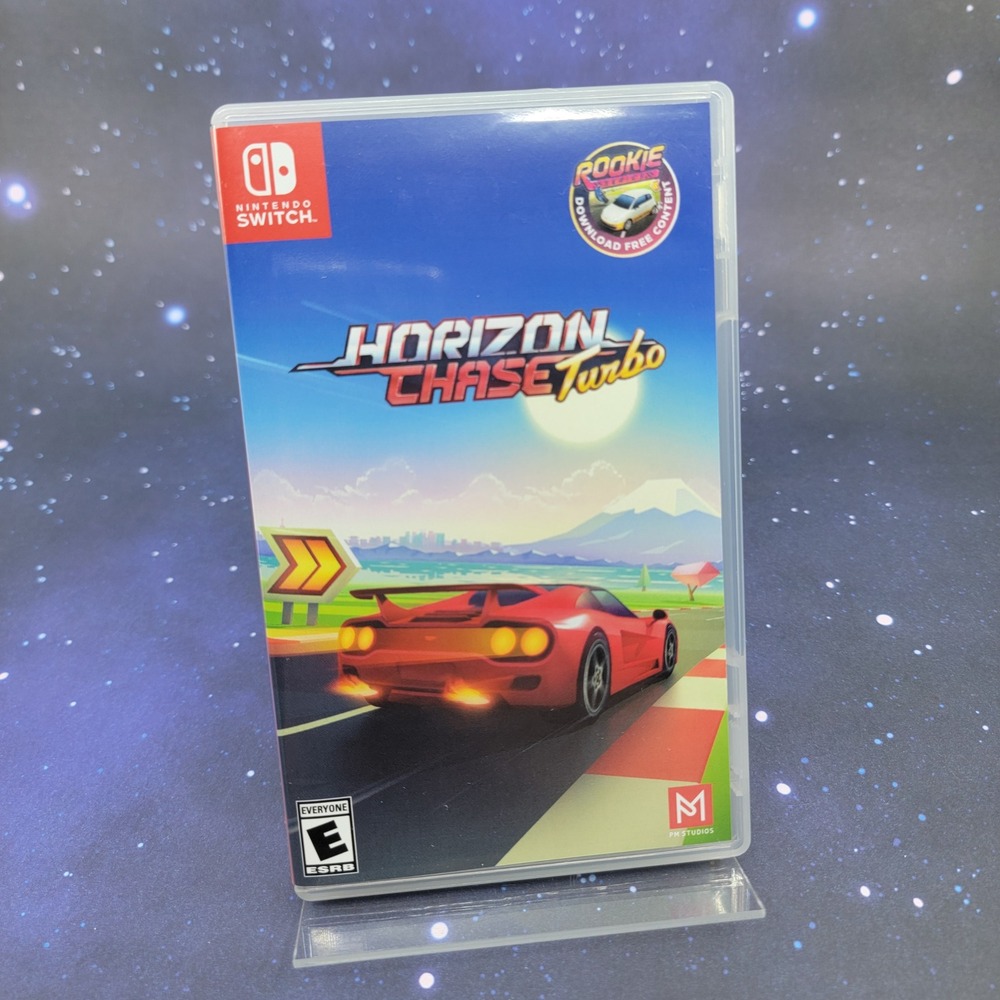Horizon Chase Turbo Nintendo Switch Racing Video Game CIB Complete in Case